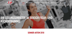 Desktop Screenshot of life-fitness.at