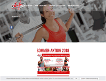 Tablet Screenshot of life-fitness.at